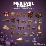 Medieval Market Furniture Set